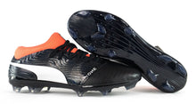 Laden Sie das Bild in den Galerie-Viewer, Puma One 18.2 FG Fußballschuhe Nocken Schwarz Coral Soccer Boots EU 44 - Weseli