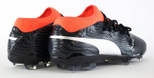 Laden Sie das Bild in den Galerie-Viewer, Puma One 18.2 FG Fußballschuhe Nocken Schwarz Coral Soccer Boots EU 44 - Weseli