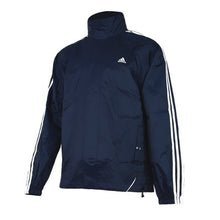 Laden Sie das Bild in den Galerie-Viewer, adidas ESS 3S Herren Regenjacke Blau Gr. L - Weseli
