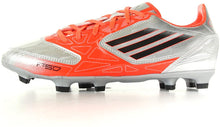 Laden Sie das Bild in den Galerie-Viewer, adidas F10 TRX FG Herren Fußballschuhe Nocken Silber - Weseli
