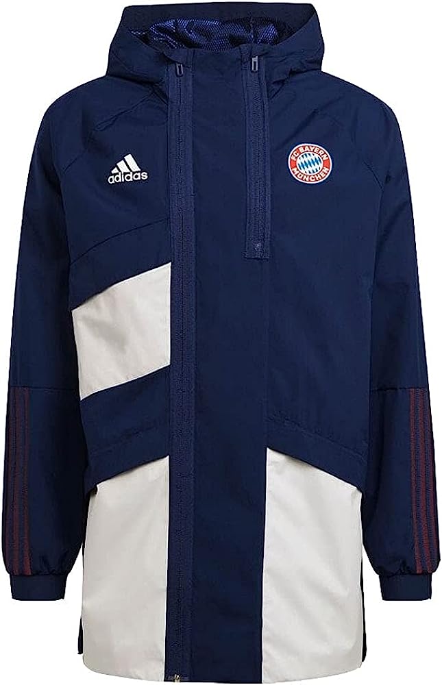 adidas FCB TRV DR JKT Sweatjacke FC Bayern München Parka Weseli