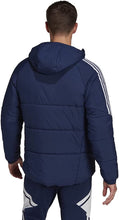 Laden Sie das Bild in den Galerie-Viewer, adidas Herren Con22 Wint Jkt Jacke Winter Blau Kapuze Gr. L - Weseli