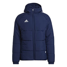 Laden Sie das Bild in den Galerie-Viewer, adidas Herren Con22 Wint Jkt Jacke Winter Blau Kapuze Gr. L - Weseli