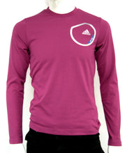 Load image into Gallery viewer, Adidas Herren Langarm Funktionsshirt Tech LS Sirts Schwarz Lila - Weseli
