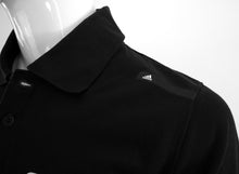 Laden Sie das Bild in den Galerie-Viewer, adidas Herren Poloshirt T-Shirt Langarm ClimaLite Schwarz NBA Gr. S / M - Weseli