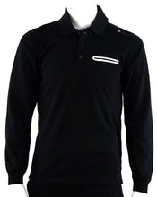 Laden Sie das Bild in den Galerie-Viewer, adidas Herren Poloshirt T-Shirt Langarm ClimaLite Schwarz NBA Gr. S / M - Weseli