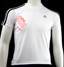 Laden Sie das Bild in den Galerie-Viewer, adidas Junge Kinder T Shirt Sport Lauf Climalite Weiss Orange - Weseli