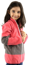 Laden Sie das Bild in den Galerie-Viewer, Adidas Kinder Mädchen Fleecejacke Jacke Sportjacke Sweatshirt Rosa Gr. 128 - Weseli