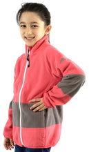 Laden Sie das Bild in den Galerie-Viewer, Adidas Kinder Mädchen Fleecejacke Jacke Sportjacke Sweatshirt Rosa Gr. 128 - Weseli