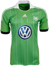 Laden Sie das Bild in den Galerie-Viewer, adidas Kinder Trikots VFL Wolfsburg Shirt Trikot Grün - Weseli