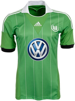 adidas Kinder Trikots VFL Wolfsburg Shirt Trikot Grün - Weseli