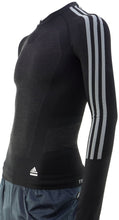 Laden Sie das Bild in den Galerie-Viewer, Adidas TX TF B Herren Laufshirt Longsleeve Funktions Shirt Langarm Schwarz - Weseli