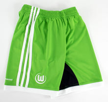Laden Sie das Bild in den Galerie-Viewer, Adidas VFL H A SHO Y Wolfsburg Kinder Short Shorts Kurze Hose Fußball Climacool - Weseli