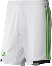 Load image into Gallery viewer, adidas VFL Wolfsburg Kinder Shorts weiß grün Hose Short - Weseli