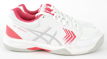 Laden Sie das Bild in den Galerie-Viewer, Asics Gel-Dedicate 5 Indoor Damen Tennisschuhe Hallenschuhe Weiss Rosa - Weseli