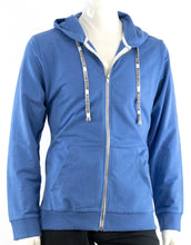 Laden Sie das Bild in den Galerie-Viewer, Hailys Herren Hoodie Kapuzenpullover Sweatjacke Blau Gr. S I M I L - Weseli