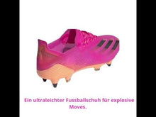 Laden und Abspielen von Videos im Galerie-Viewer, аdidas X Ghosted.1 Sg Herren Fußballschuh Stollen FW6892