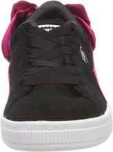 Laden Sie das Bild in den Galerie-Viewer, PUMA Mädchen Suede Bow Ac Ps Sneaker Schwarz Kinder - Weseli