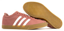 Laden Sie das Bild in den Galerie-Viewer, adidas Courtset Damen Sneaker Sportschuhe Tennis Leder Rosa + Schnürsenkel-Weiß - Weseli
