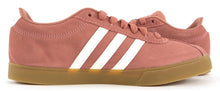 Laden Sie das Bild in den Galerie-Viewer, adidas Courtset Damen Sneaker Sportschuhe Tennis Leder Rosa + Schnürsenkel-Weiß - Weseli
