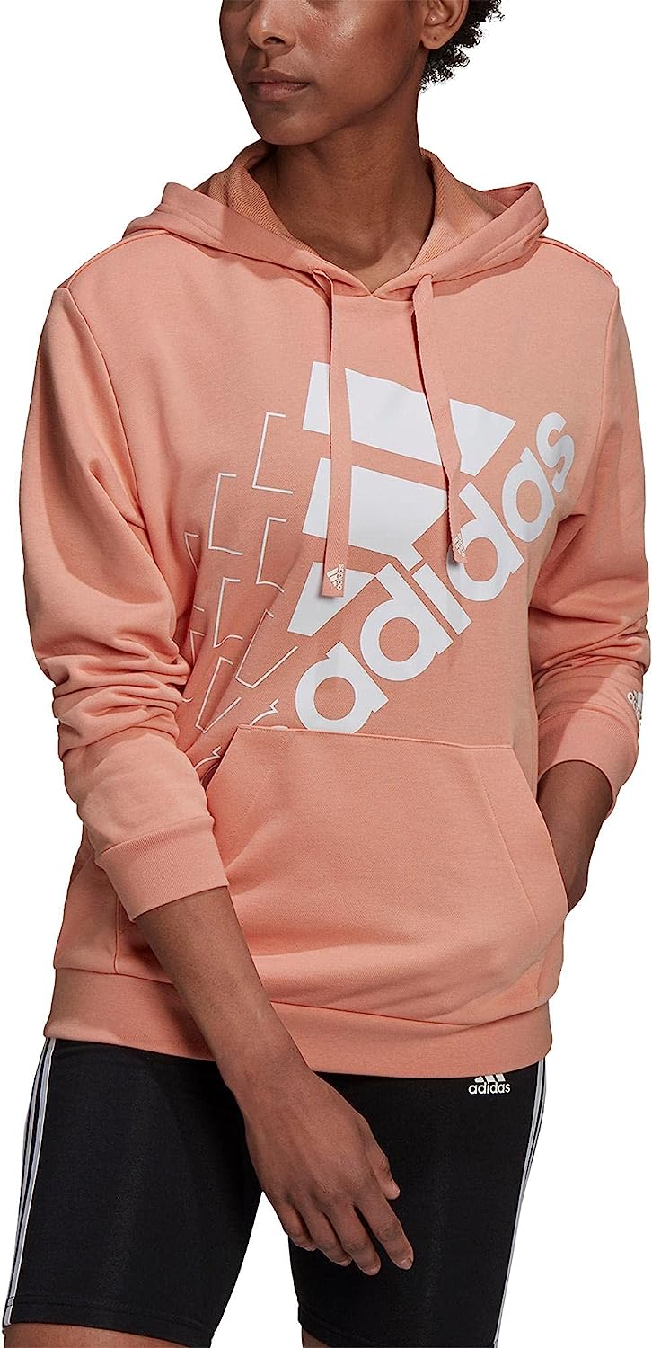 adidas Damen Q3 BLUV HD Sweatshirt Kapuzenpullover Weseli