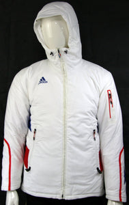 Adidas Damen Skijacke Team Winter Ski Jacke Gore Tex France Weiss Gr 36 | 38 | 42 - Weseli