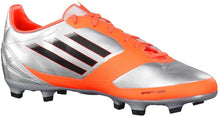 Laden Sie das Bild in den Galerie-Viewer, adidas F30 TRX FG Fußballschuhe Nocken Silber Orange - Weseli
