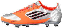 Laden Sie das Bild in den Galerie-Viewer, adidas F30 TRX FG Fußballschuhe Nocken Silber Orange - Weseli
