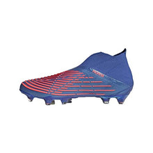 Laden Sie das Bild in den Galerie-Viewer, adidas Fußballschuhe Predator Edge+ FG Sapphire Pack Rot Blau Nocken - Weseli
