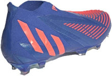Laden Sie das Bild in den Galerie-Viewer, adidas Fußballschuhe Predator Edge+ FG Sapphire Pack Rot Blau Nocken - Weseli
