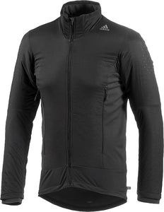 adidas Herren Belgements Jacke Fahrradjacke PrimaLoft Schwarz - Weseli