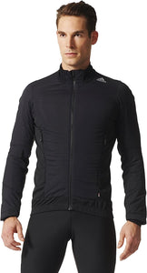 adidas Herren Belgements Jacke Fahrradjacke PrimaLoft Schwarz - Weseli