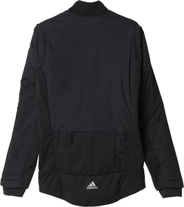 adidas Herren Belgements Jacke Fahrradjacke PrimaLoft Schwarz - Weseli