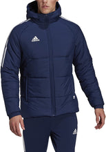 Laden Sie das Bild in den Galerie-Viewer, adidas Herren Con22 Wint Jkt Jacke Winter Blau Kapuze Gr. L - Weseli
