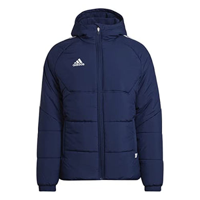 adidas Herren Con22 Wint Jkt Jacke Winter Blau Kapuze Gr. L - Weseli