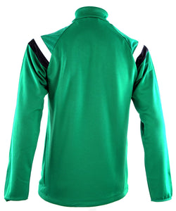 adidas Herren Langarmshirt Sweatshirt Training Zip Sport Fußball Climacool Grün - Weseli