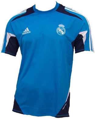 adidas Herren Shirt Trikot Real Madrid Training Jersey Turquoise - Weseli