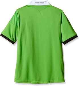 adidas Kinder Trikots VFL Wolfsburg Shirt Trikot Grün - Weseli