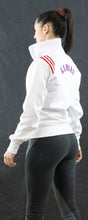 Laden Sie das Bild in den Galerie-Viewer, Adidas Originals Damen Sportjacke Trainingsjacke Weiss Rot Kansas Gr. S / M / L - Weseli
