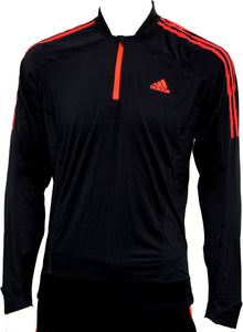 Adidas Performance aZ reA Pull Laufshirt Langarmshirt Climacool Funktion 1/2 Zip - Weseli