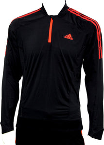 Adidas Performance aZ reA Pull Laufshirt Langarmshirt Climacool Funktion 1/2 Zip - Weseli