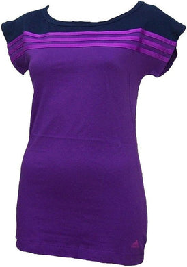 adidas SF Iconic3S Tee T-Shirt Sport Top Lila - Weseli