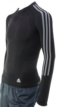 Laden Sie das Bild in den Galerie-Viewer, Adidas TX TF B Herren Laufshirt Longsleeve Funktions Shirt Langarm Schwarz - Weseli
