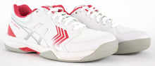 Laden Sie das Bild in den Galerie-Viewer, Asics Gel-Dedicate 5 Indoor Damen Tennisschuhe Hallenschuhe Weiss Rosa - Weseli
