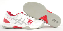 Laden Sie das Bild in den Galerie-Viewer, Asics Gel-Dedicate 5 Indoor Damen Tennisschuhe Hallenschuhe Weiss Rosa - Weseli
