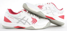 Laden Sie das Bild in den Galerie-Viewer, Asics Gel-Dedicate 5 Indoor Damen Tennisschuhe Hallenschuhe Weiss Rosa - Weseli
