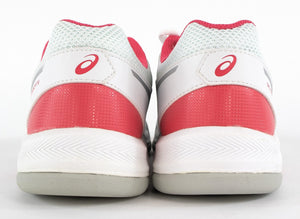 Asics Gel-Dedicate 5 Indoor Damen Tennisschuhe Hallenschuhe Weiss Rosa - Weseli