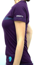 Load image into Gallery viewer, Craft Damen T-Schirt AR Training Tee W Sport Fitness Lauf Shirt Lila Gr. S - Weseli
