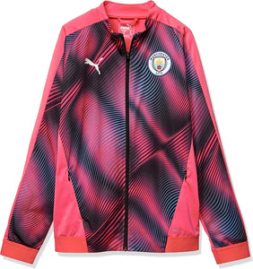 Manchester City Kids Pink Stadium Jacket 2019/20 Kinder Jacke - Weseli