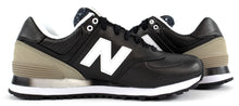 Laden Sie das Bild in den Galerie-Viewer, New Balance 574 Damenschuhe Sneaker Turnschuhe Halbschuhe Schuhe Schwarz - Weseli

